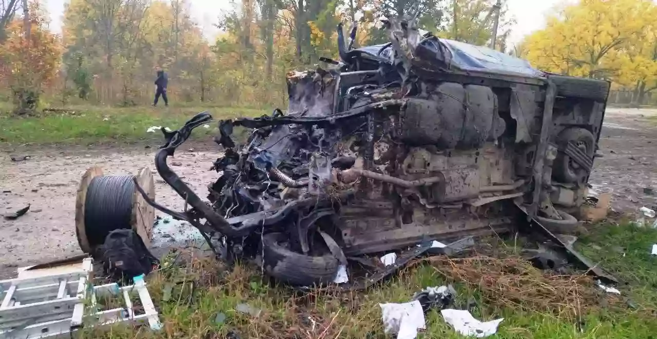 На Сумщині біля телевежі підірвалось авто &laquo;Укртелекому&raquo;