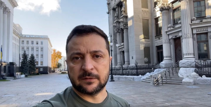 Зеленський щодо масованого обстрілу України: Маємо справу з терористами (ВІДЕО)