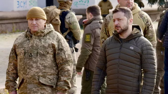 Зеленський вперше приїхав у Херсон після звільнення міста (ФОТО, ВІДЕО)