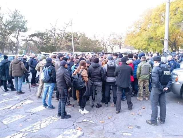 14 листопада відбувся перший престур до звільненого Херсона