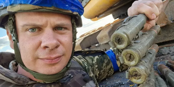 Дмитро Комаров потрапив під обстріл поблизу Херсона