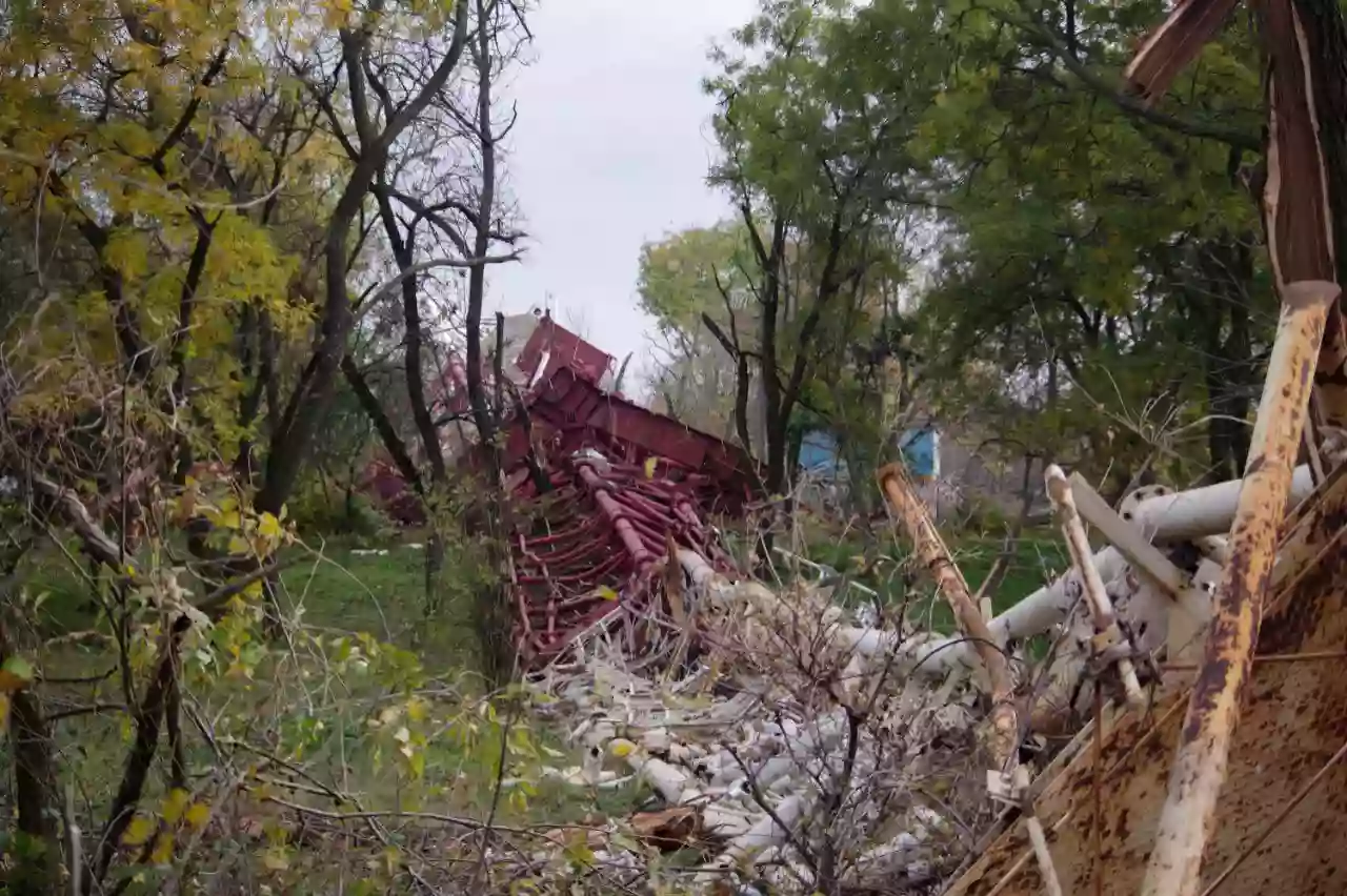 Поліція розслідує підрив російськими військовими телевежі у Херсоні