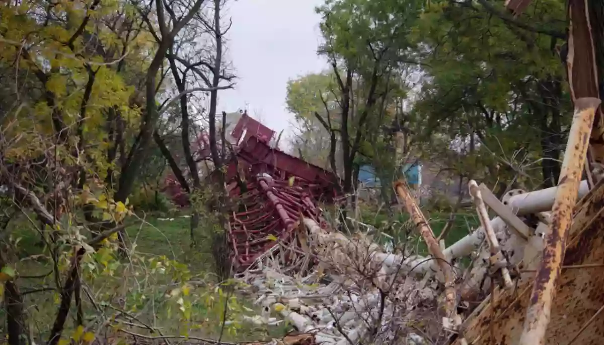 Поліція розслідує підрив російськими військовими телевежі у Херсоні