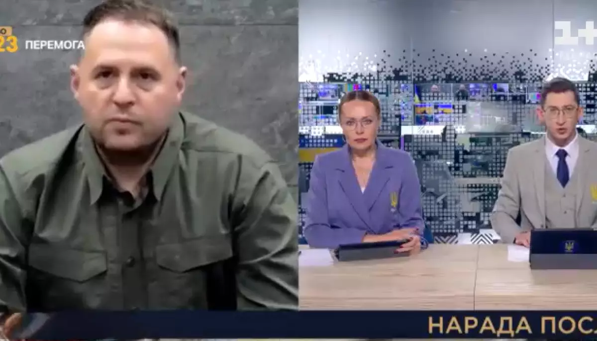 У спільному телемарафоні вперше проінтерв&rsquo;ювали Андрія Єрмака