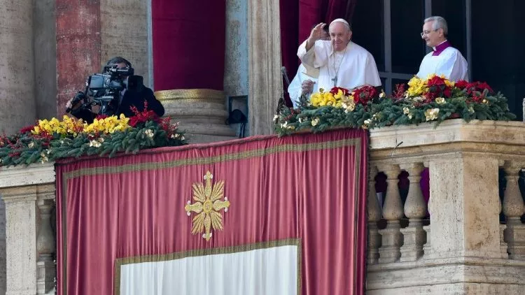 Папа Римський у різдвяному привітанні нагадав про війну в Україні