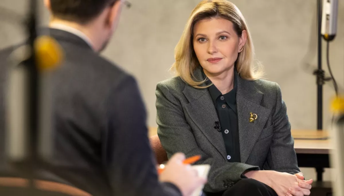 Олена Зеленська вважає одним з основних підсумків своєї роботи у 2022 році поширення української літератури у світі