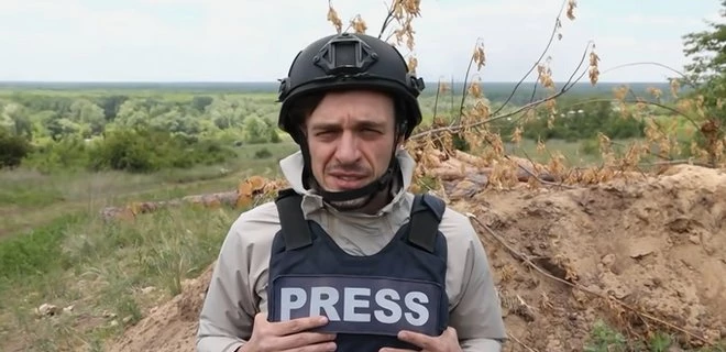 Німецький журналіст отримав осколкове поранення в Україні
