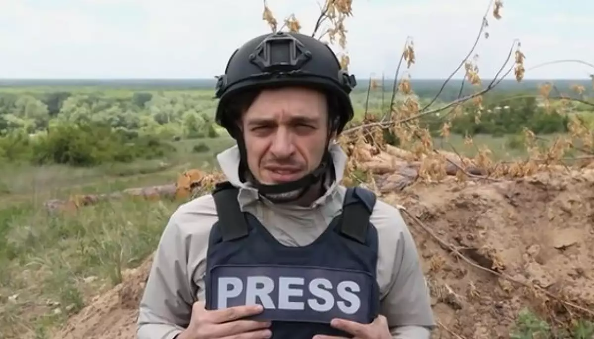 Німецький журналіст отримав осколкове поранення в Україні