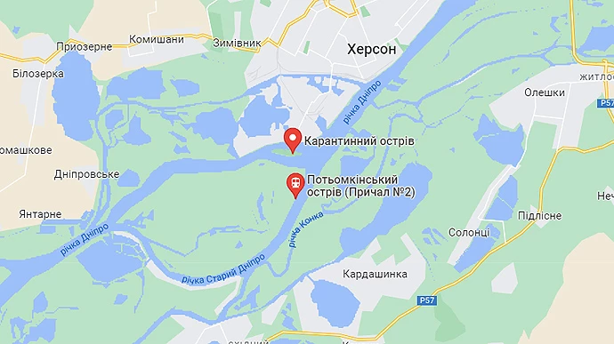 Сили оборони спростували інформацію про звільнення острова поблизу Херсона, яку поширив нардеп Гончаренко