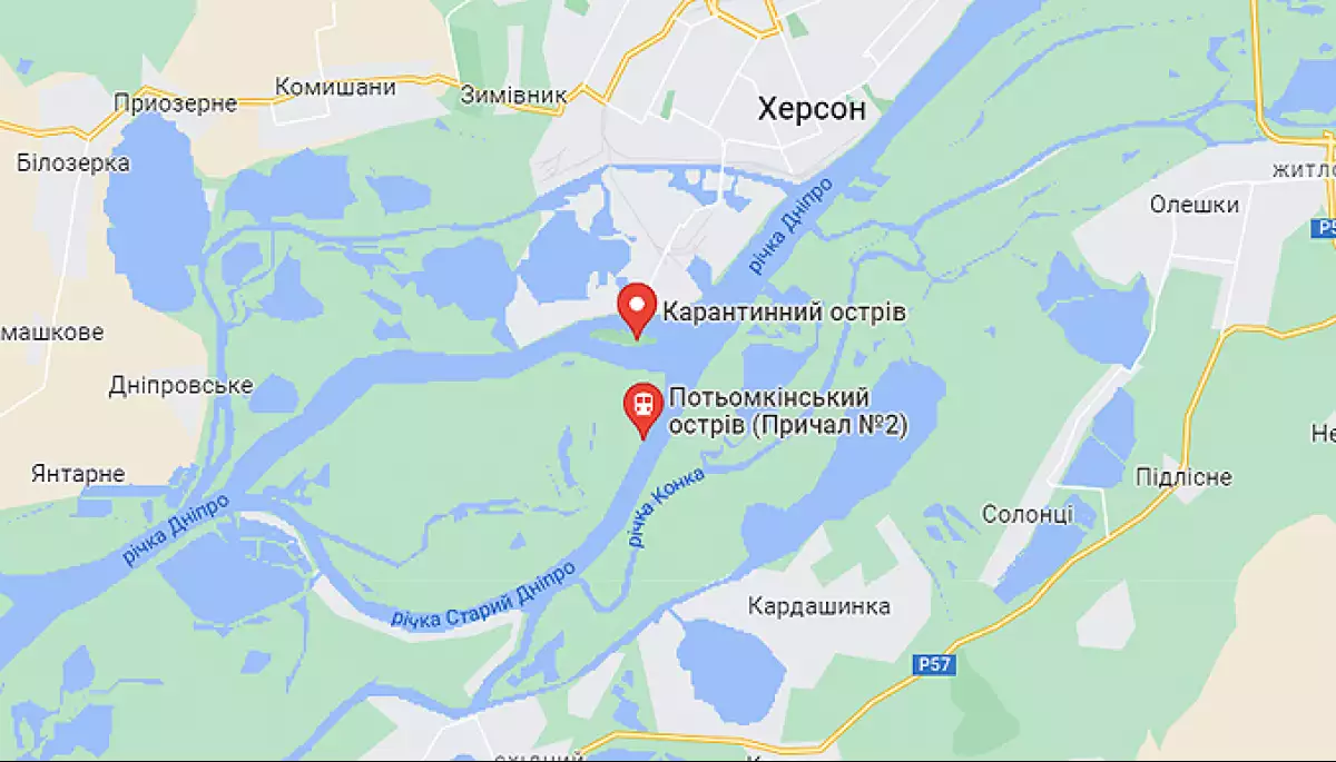 Сили оборони спростували інформацію про звільнення острова поблизу Херсона, яку поширив нардеп Гончаренко