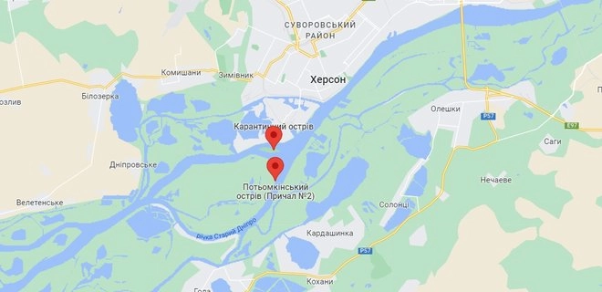 ЗСУ: Всі острови в Херсонській області перебувають у &laquo;сірій зоні&raquo;