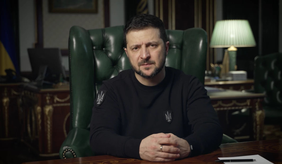 Звернення Зеленського показали по телебаченню в Криму та Бєлгороді