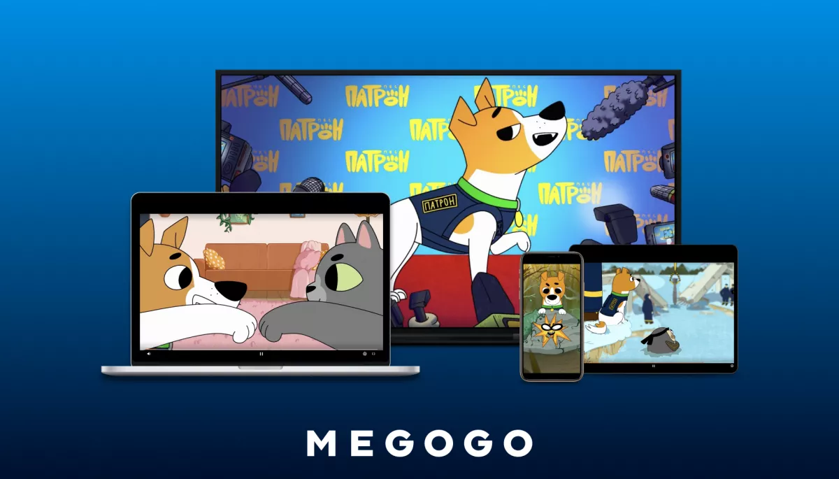 Мультсеріал про пса Патрона увійшов у Топ-5 на Megogo серед українських мультфільмів