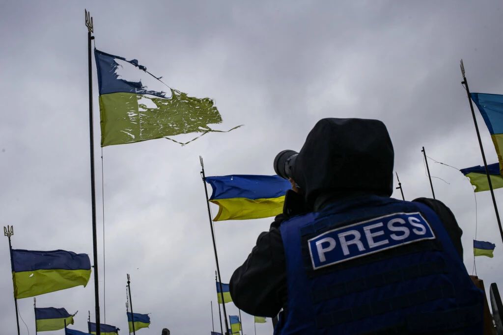 21 лютого — розмова з українськими журналістами та медіаекспертами «A Year of War on Ukraine’s Free Press»