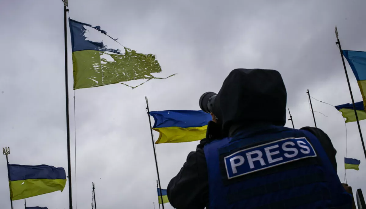 21 лютого — розмова з українськими журналістами та медіаекспертами «A Year of War on Ukraine’s Free Press»