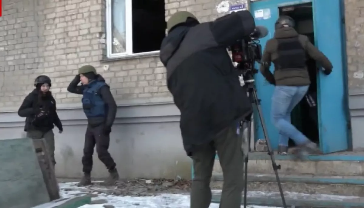 Знімальна група Bild потрапила під російський обстріл у Бахмуті
