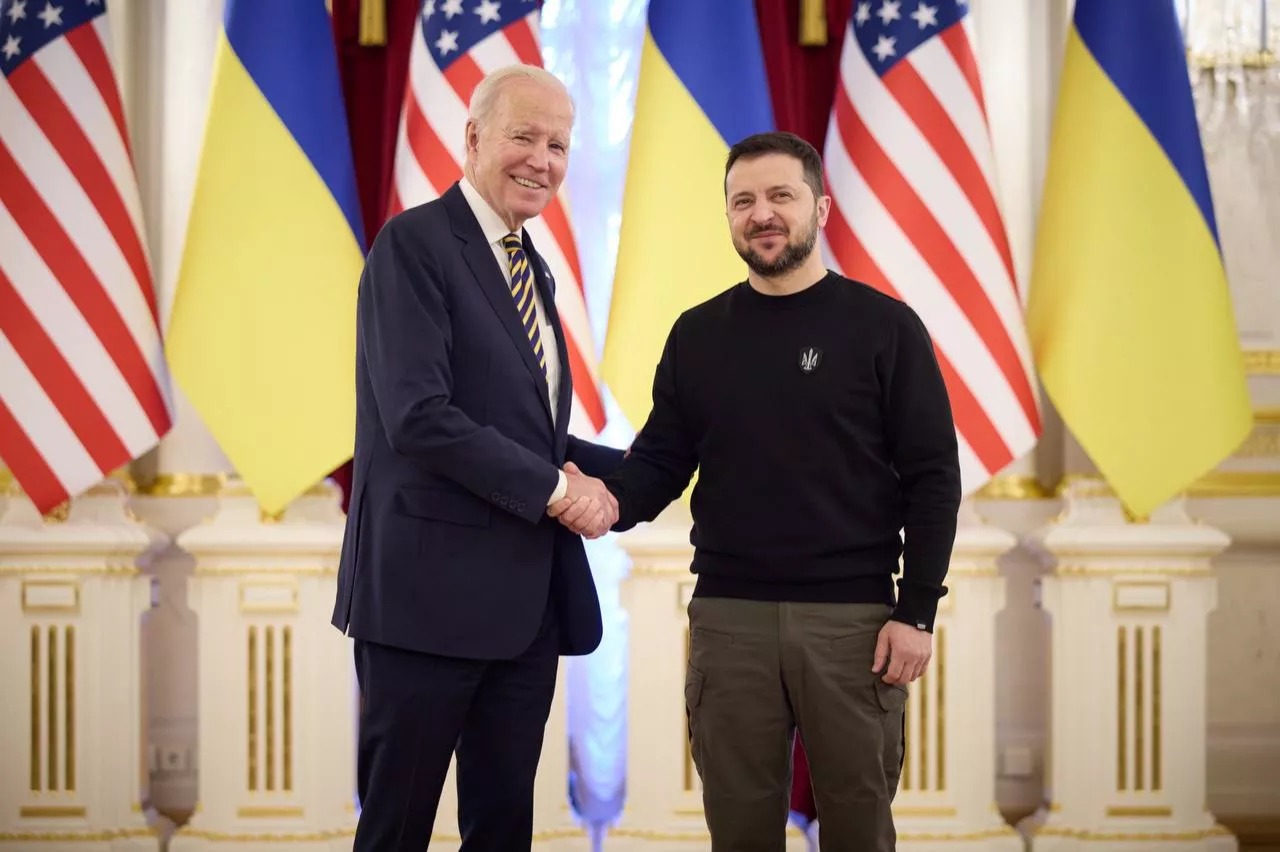 До Києва прибув президент США Джо Байден
