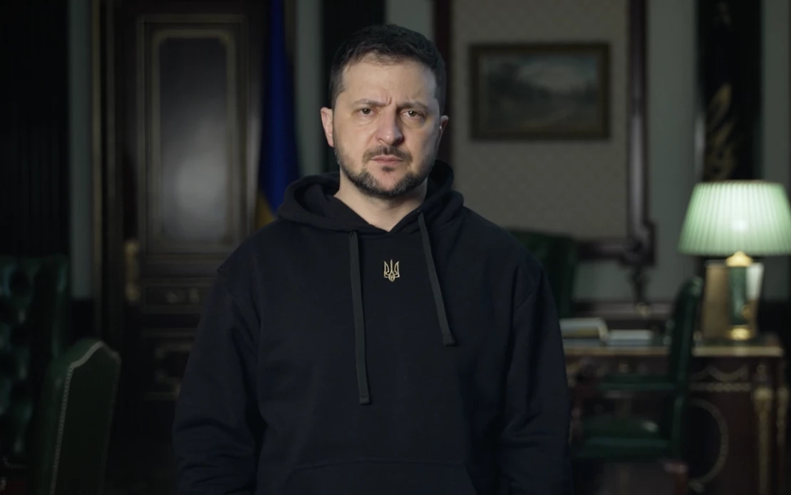 Зеленський дасть пресконференцію &laquo;Лютий. Рік незламності&raquo;