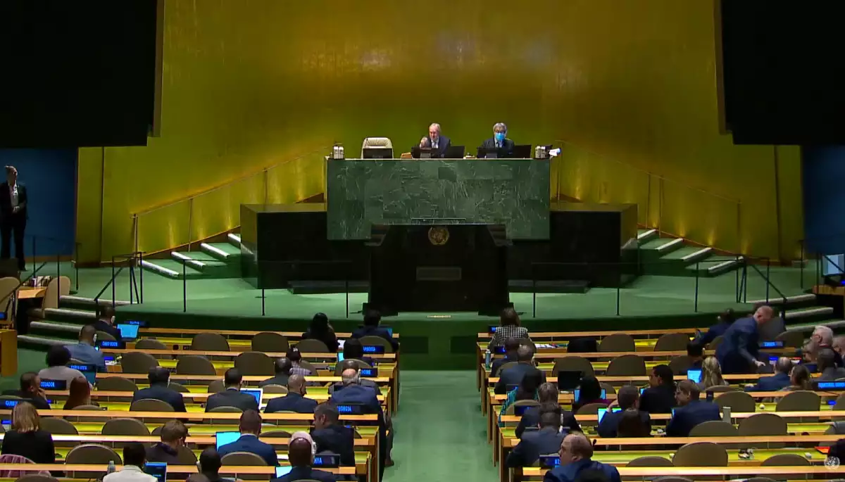 Генеральна Асамблея ООН закликала Росію зупинити бойові дії та вивести війська з України