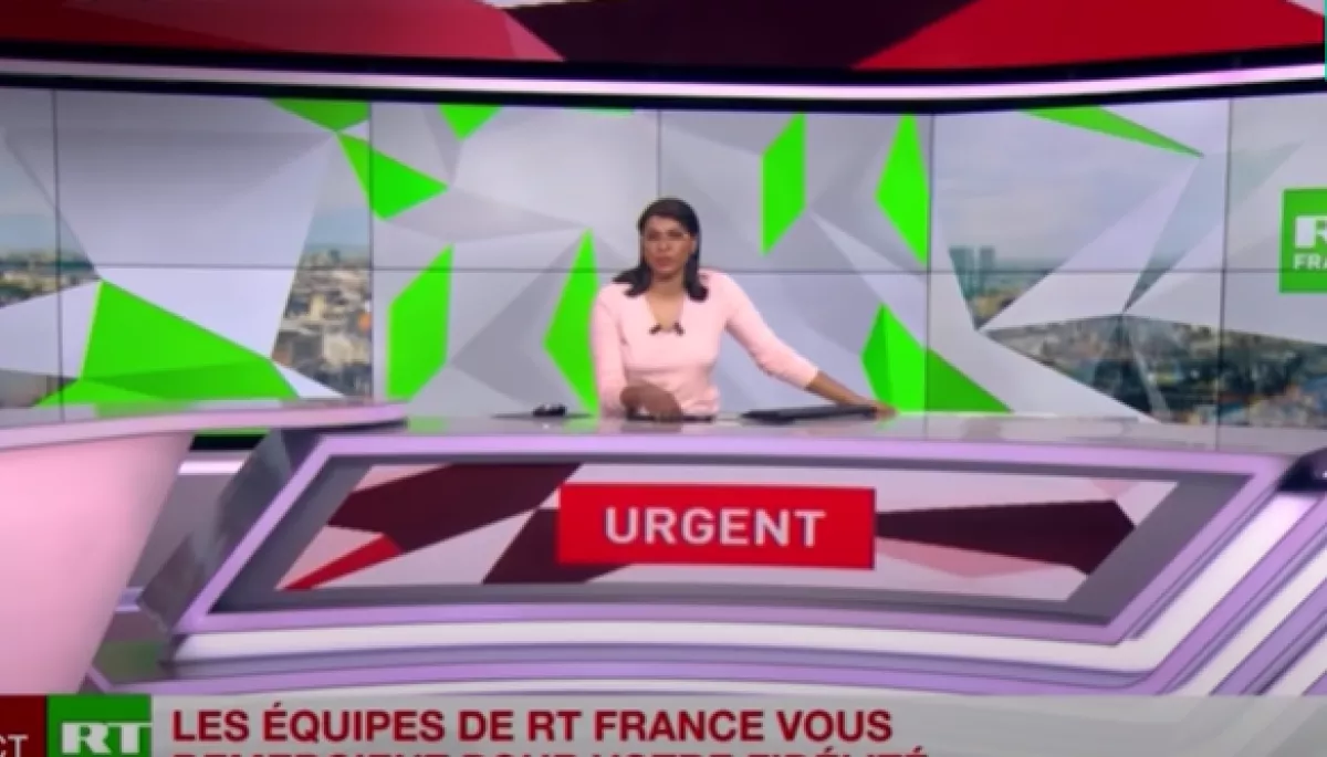 Пропагандистський канал RT France подав заяву про своє банкрутство
