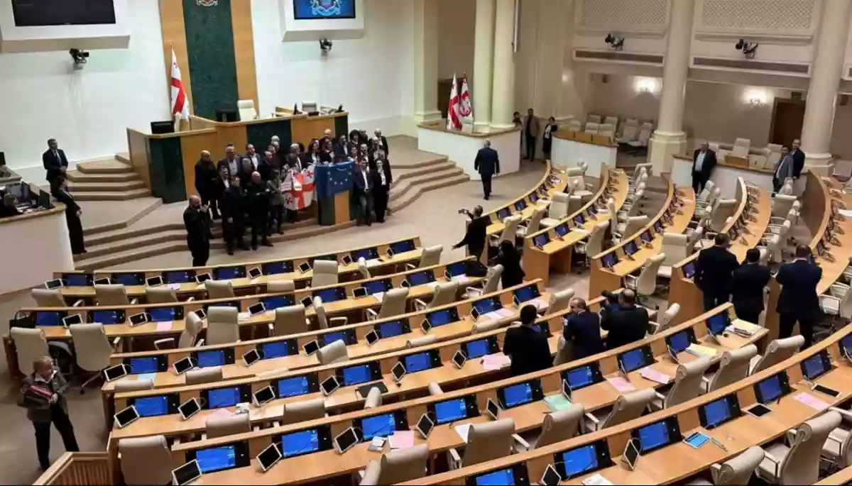 Парламент Грузії у другому читанні відхилив законопроєкт про &laquo;іноагентів&raquo;