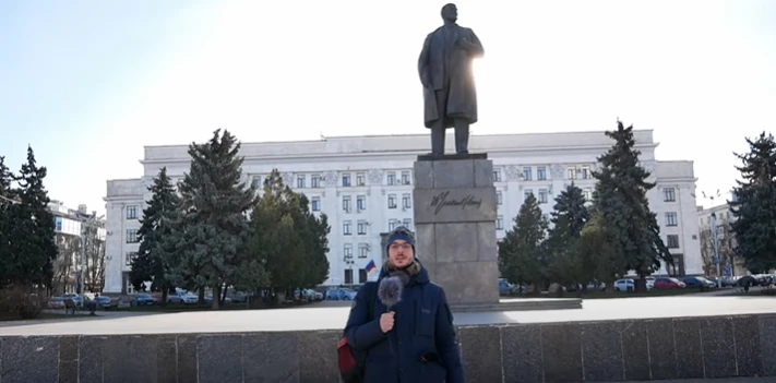 Італійський псевдожурналіст побував у Маріуполі і озвучив тези російської пропаганди &mdash; Запорізький центр розслідувань
