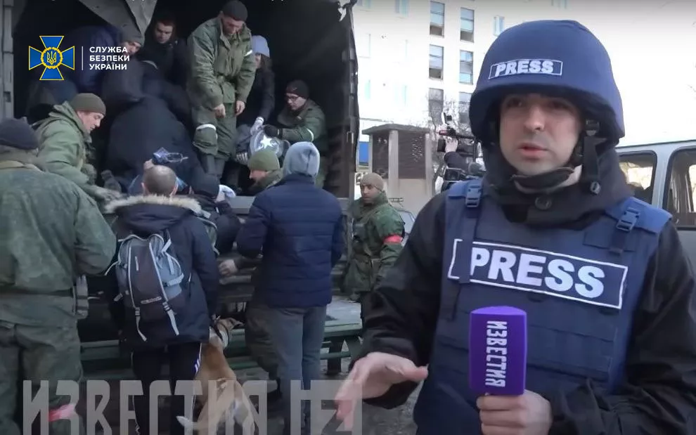 СБУ повідомила про підозру «воєнкору» російських «Известий» Дмитру Зимьонкіну