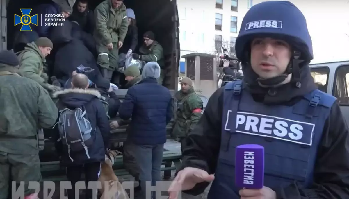 СБУ повідомила про підозру «воєнкору» російських «Известий» Дмитру Зимьонкіну