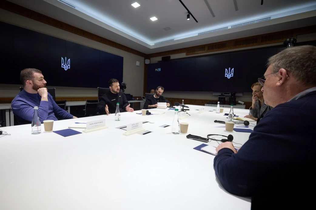 Зеленський зустрівся із власницею журналу The Atlantic Лорен Пауелл Джобс