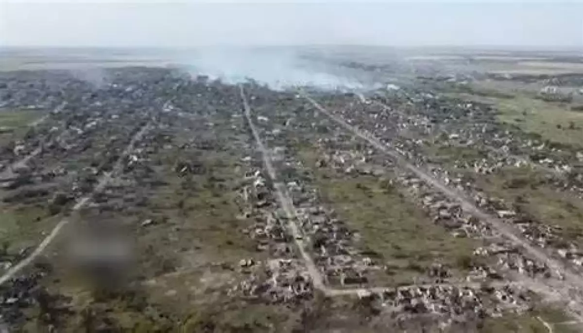 Мар&rsquo;їнка Донецькій області &ndash; знищена варварами, які прийшли на нашу землю. Мар&rsquo;їнки більше не існує