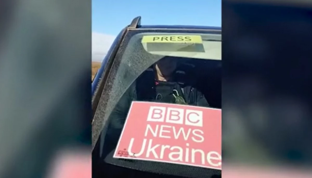 Знімальна група ВВС потрапила під російський обстріл на Херсонщині &mdash; ІМІ