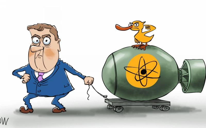 Чим пояснити чергове «ядерне загострення» Медведєва: дайджест пропаганди за 23 березня