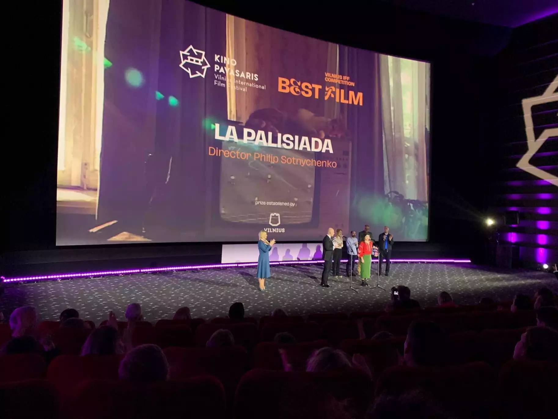 Українську стрічку «Ля Палісіада» визнали найкращим фільмом Вільнюського кінофестивалю