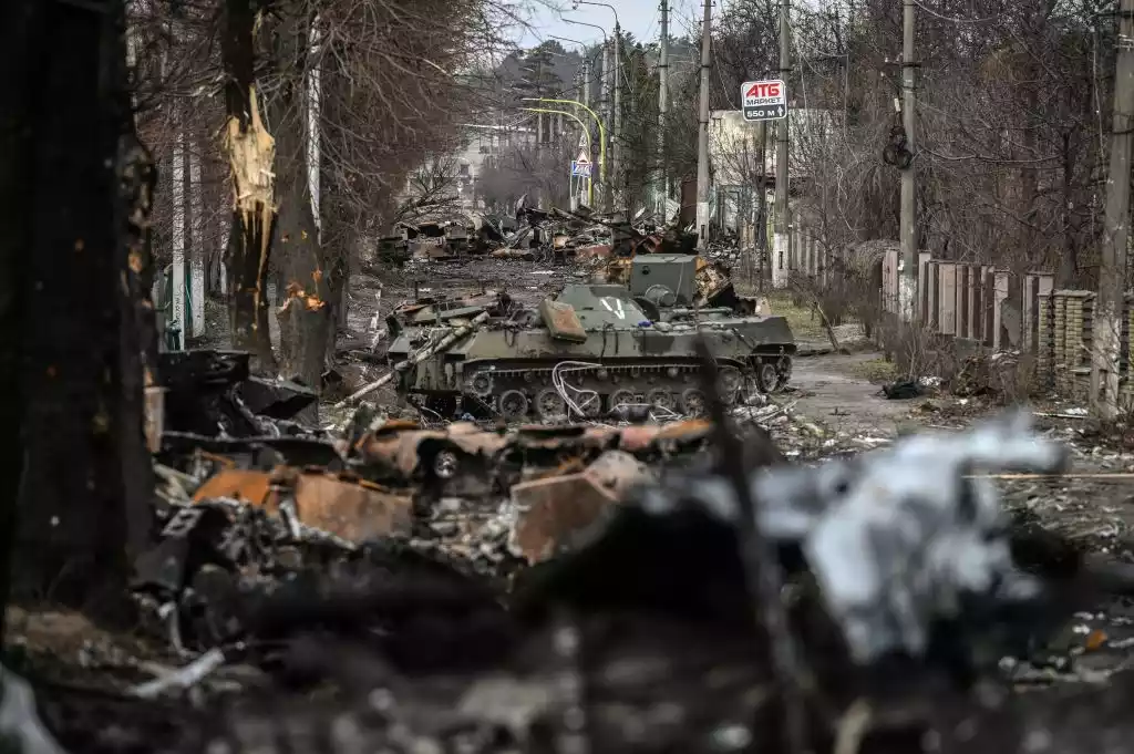 Президент Зеленський опублікував відео до річниці звільнення Бучі