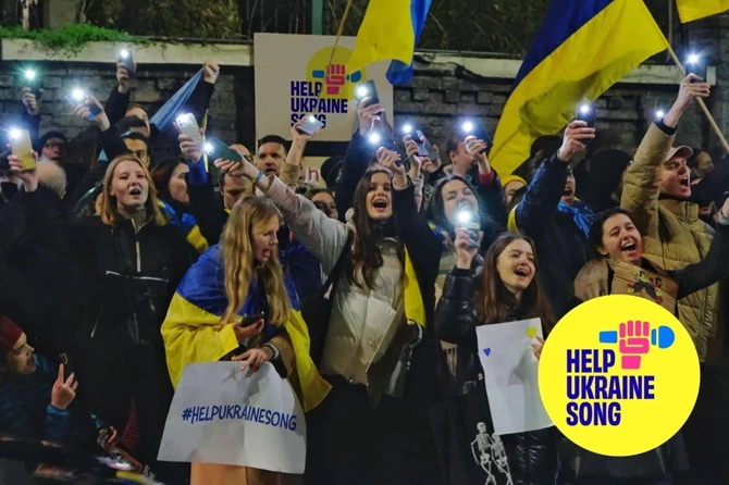 #HelpUkraineSong: Україна об&rsquo;єднається з Великою Британію у благодійному флешмобі на Євробаченні &ndash; 2023