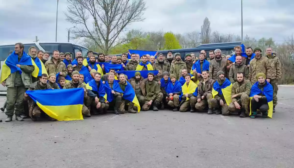 Ще 130 українських військовослужбовців звільнили з російського полону