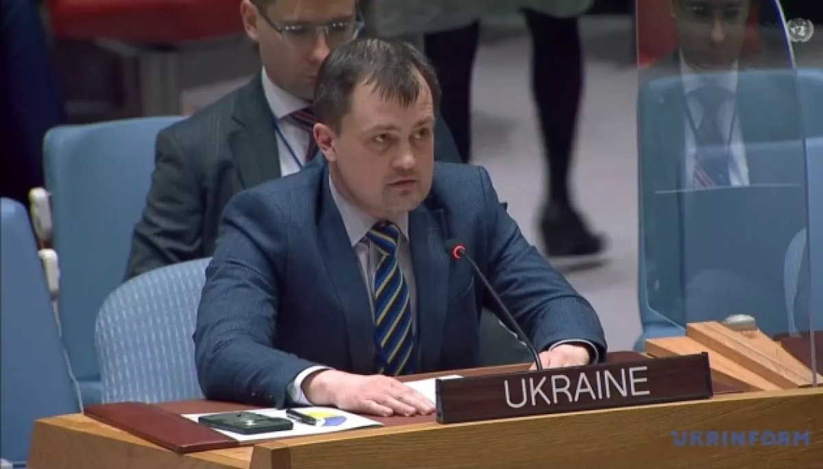 Представник України на сесії ООН: Путінський режим перетворював інформацію на зброю від самого початку