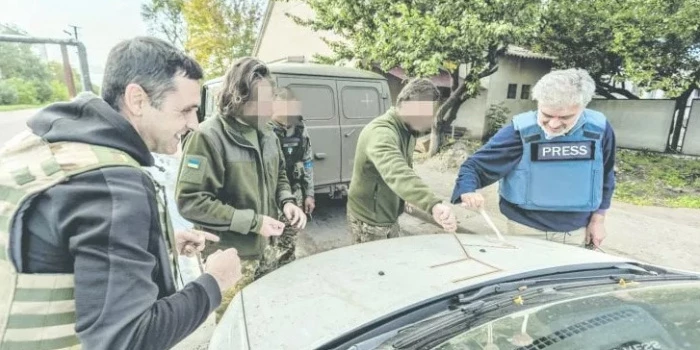 Центр стратегічних комунікацій: Італійський журналіст, якого поранили росіяни у Херсоні, ігнорував застереження українських військових
