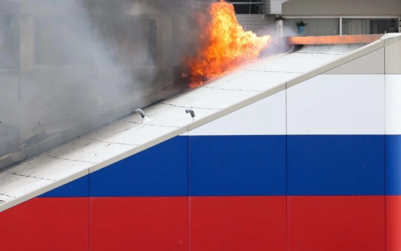 Чому «російські дома» палають по Європі: дайджест пропаганди за 26 квітня