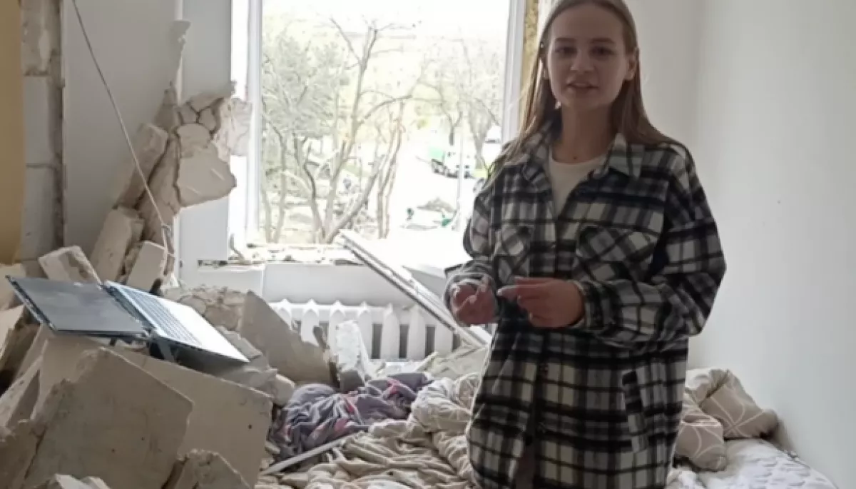 Миколаївська журналістка опинилася під завалами після влучання в її будинок російської ракети