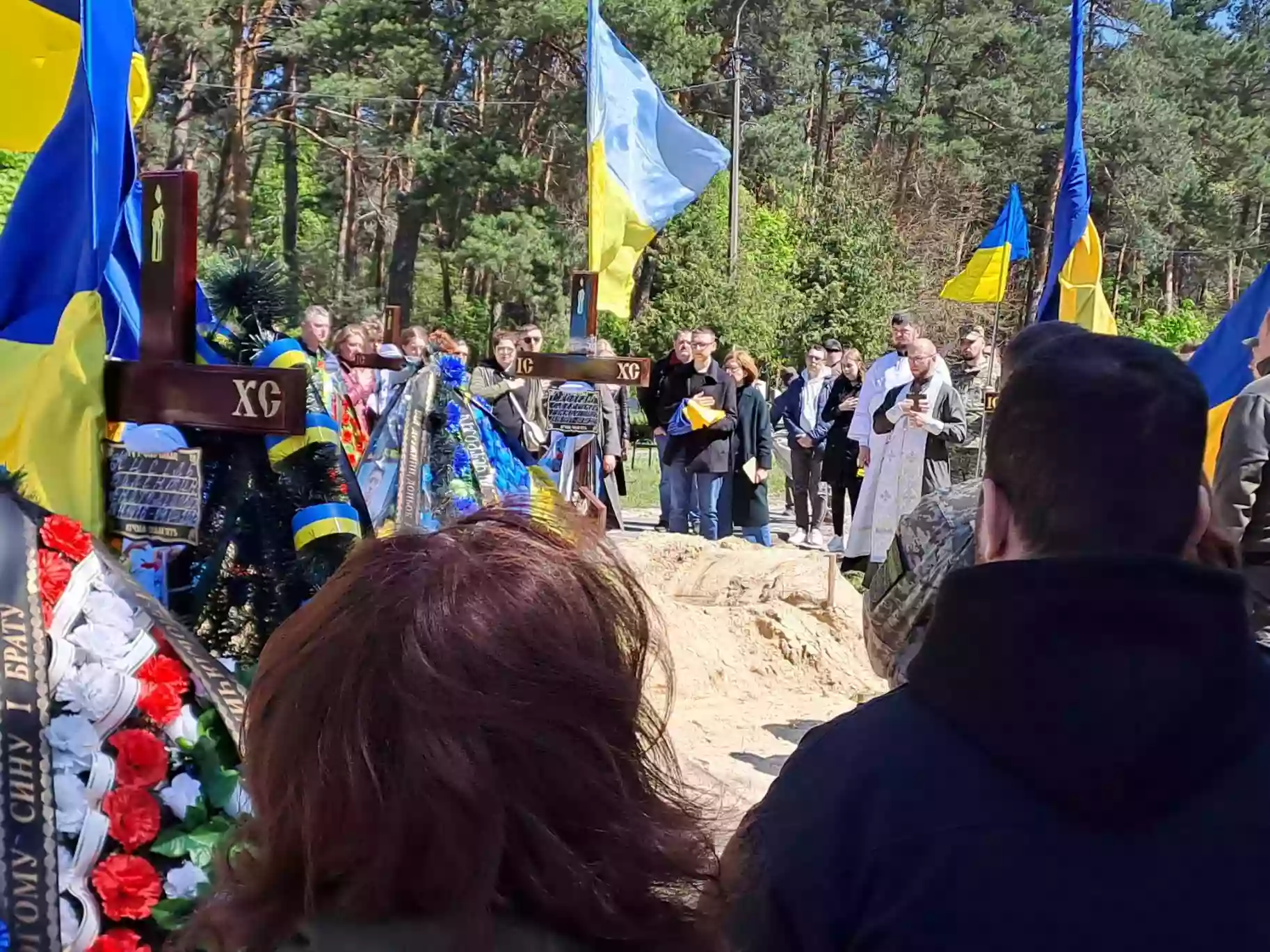 У Києві попрощались із загиблим на фронті журналістом Олександром Бондаренком (ФОТО)