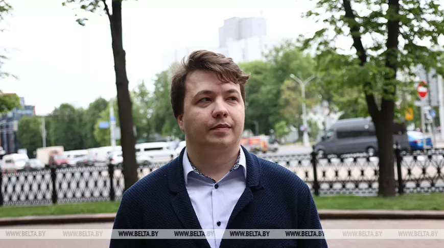 У Білорусі помилували ексредактора Nexta Романа Протасевича