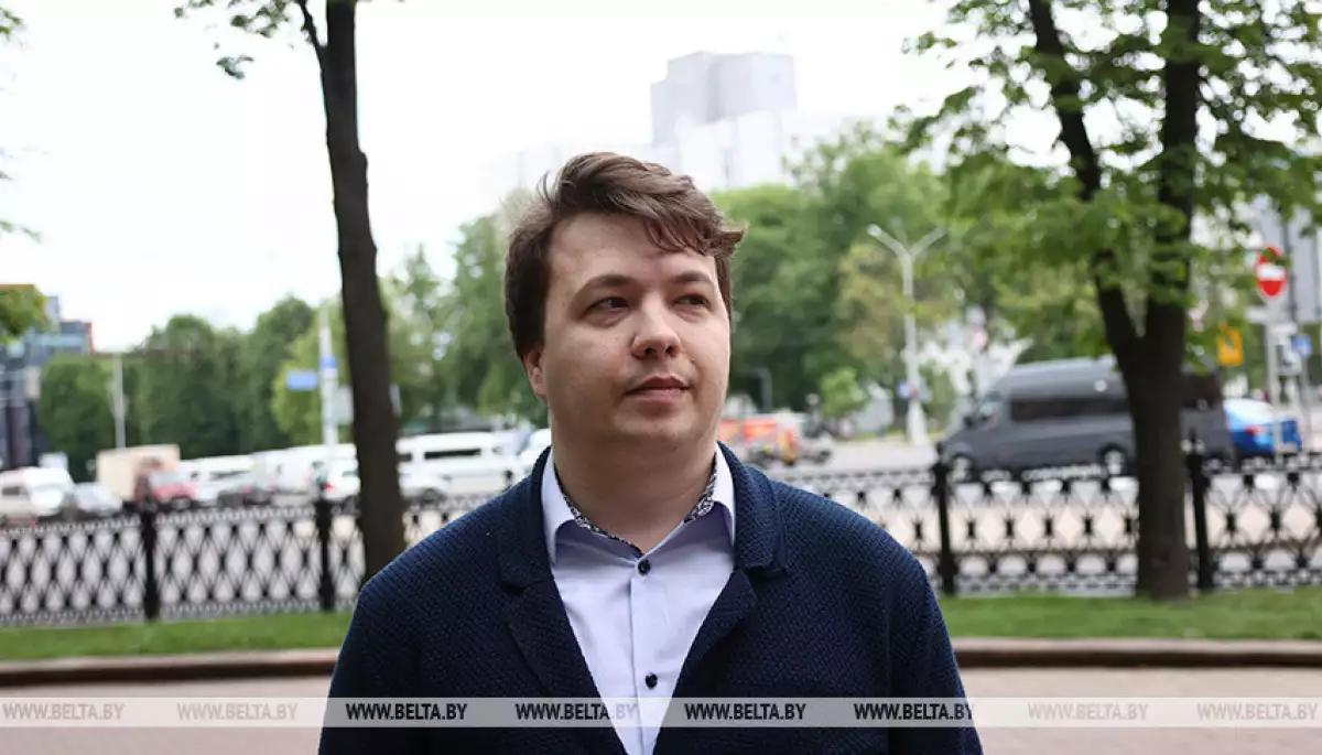 У Білорусі помилували ексредактора Nexta Романа Протасевича