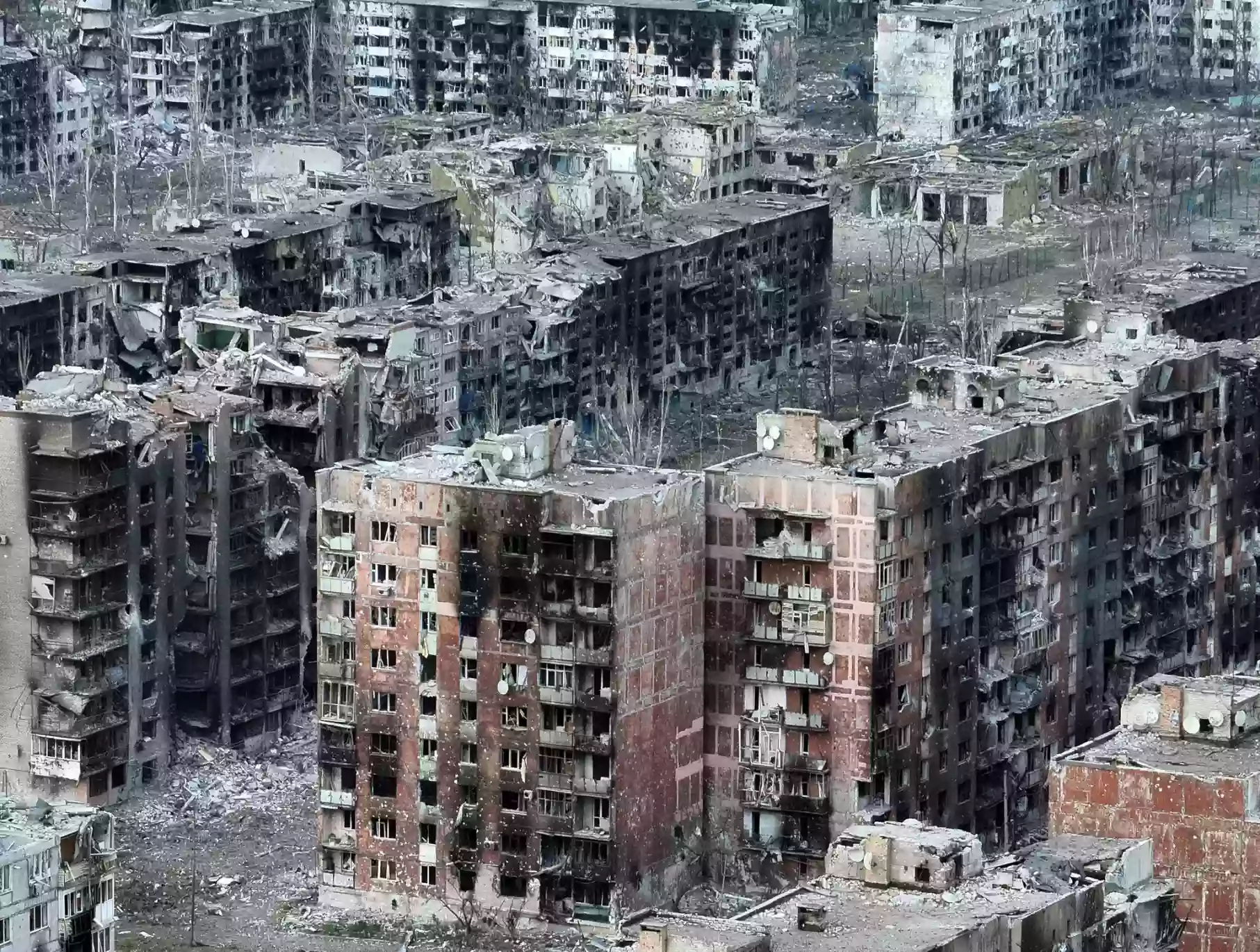 The New York Times показало вщент знищений Бахмут з висоти дрона (ВІДЕО)