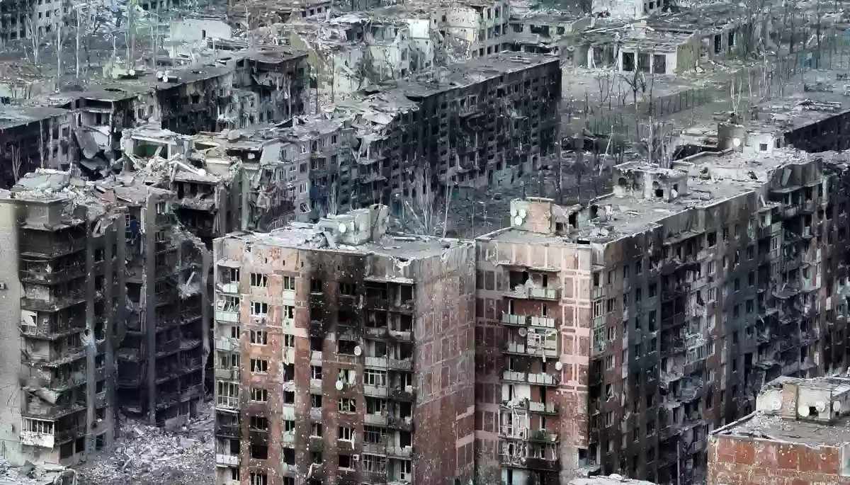 The New York Times показало вщент знищений Бахмут з висоти дрона (ВІДЕО)