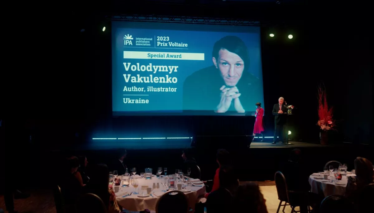 Письменник Володимир Вакуленко, вбитий росіянами, посмертно отримав спецвідзнаку Prix Voltaire
