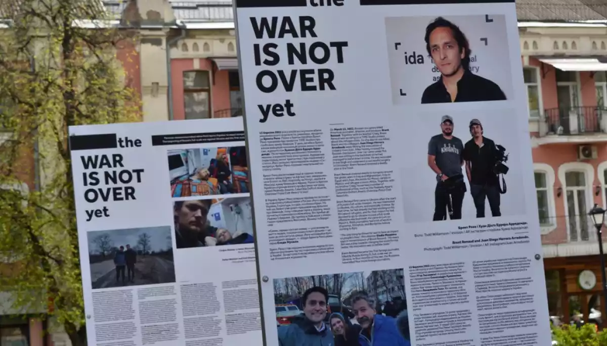 У Харкові відкриється виставка The War Is Not Over Yet про злочини росіян проти медійників