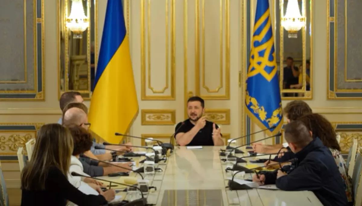 &laquo;Ми воюємо за цінності&raquo;: Володимир Зеленський зустрівся з латиноамериканськими журналістами