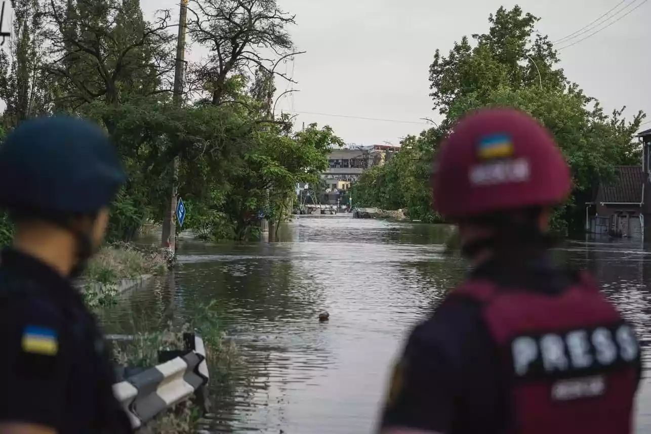 Правила доступу журналістів до місць, постраждалих від затоплення, можуть змінитися найближчими днями, — ОУВ «Херсон»