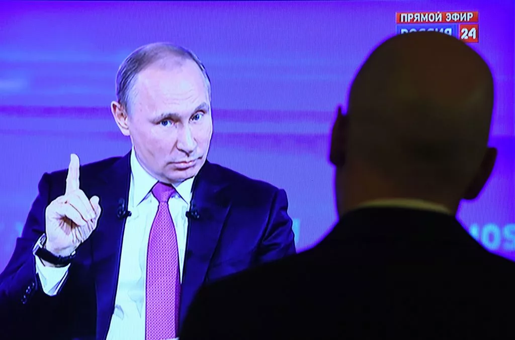 РосЗМІ: «Пряму лінію» з Путіним перенесли через «невизначену ситуацію» на фронті